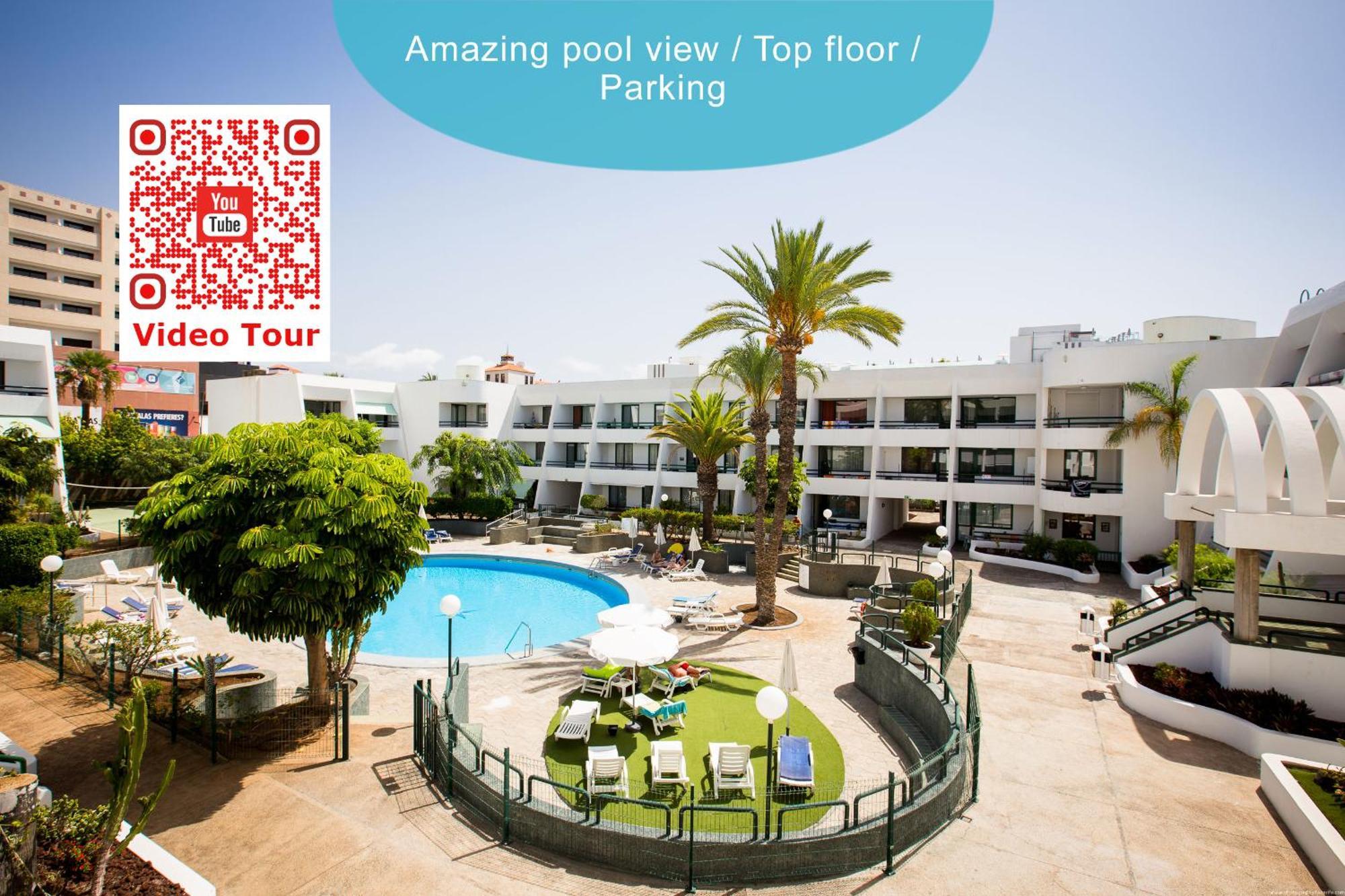Go2Tenerife Apart'Teno Amazing Pool View & Near The Beach Playa de las Américas Eksteriør billede